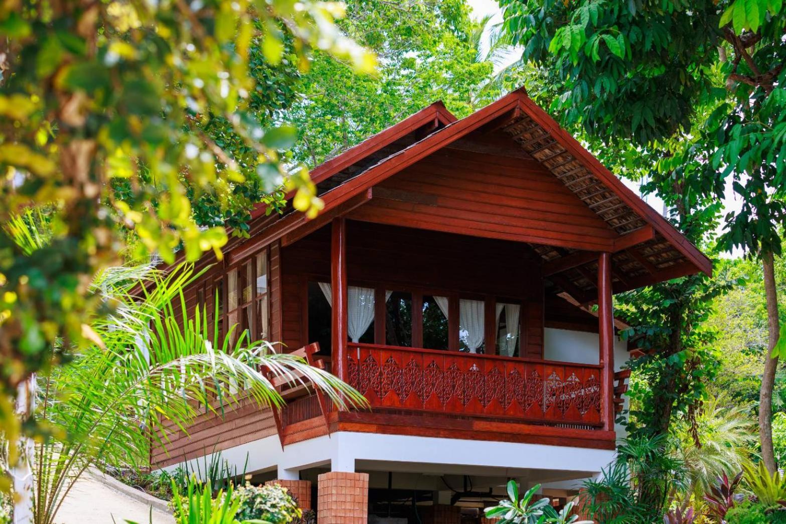 Апартаменты Samui Wooden Hill Ламаи-Бич Экстерьер фото