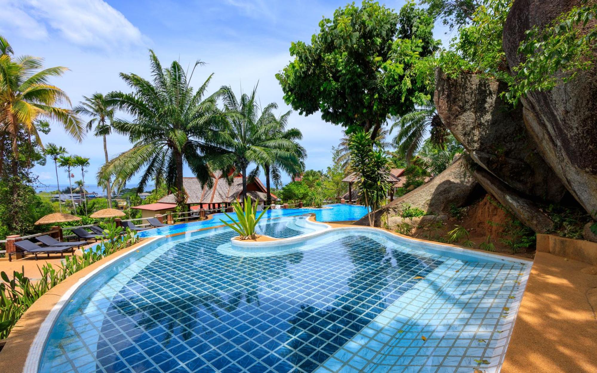 Апартаменты Samui Wooden Hill Ламаи-Бич Экстерьер фото